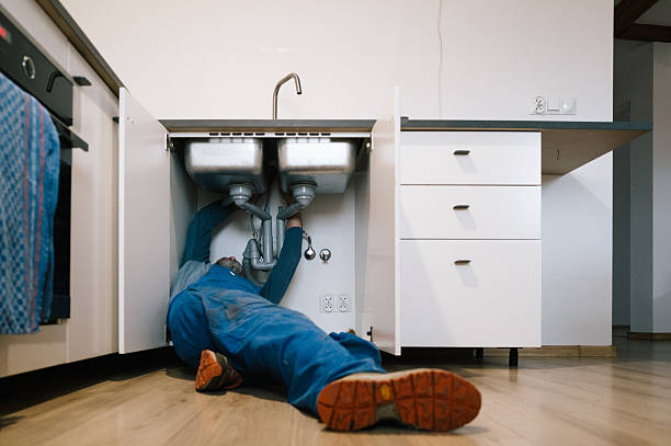 Professional Drain Cleaning technician working in Duncan, SC